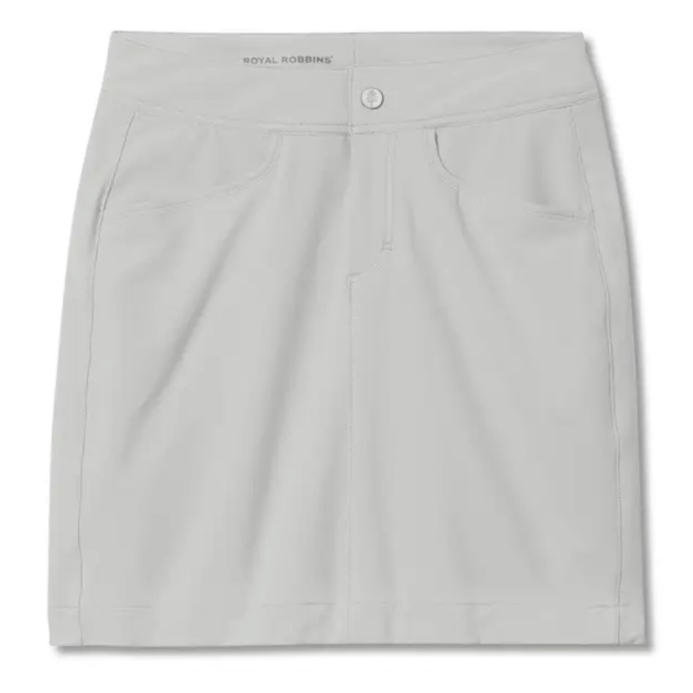 ROYAL ROBBINS Alpine Mountain Pro Skirt Light Gray Size 4